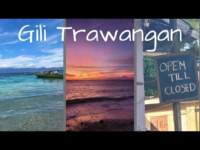 Vlog 23 - Backpacking Indonesien // Gili Trawangan