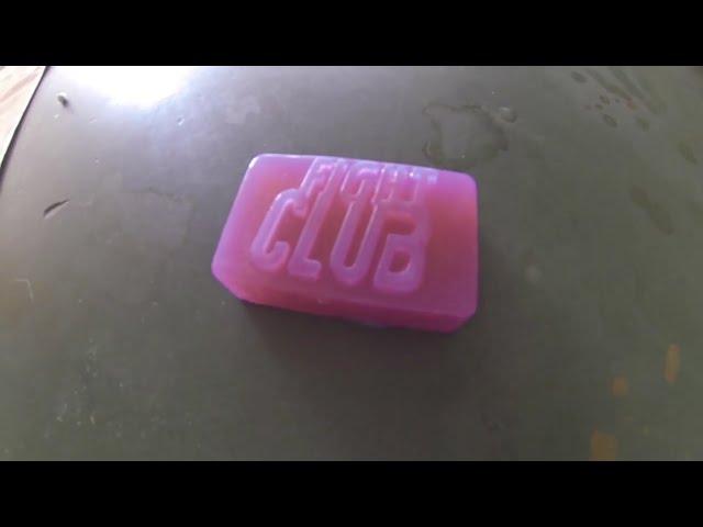 HOW TO MAKE FIGHT CLUB SOAP!!! (bacon-glycerin-soap)