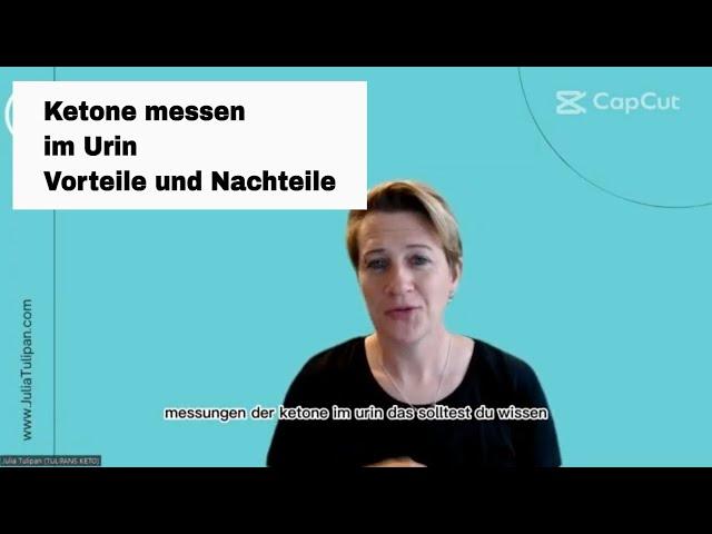 Messung der Ketone im Urin  - Vorteile und Nachteile