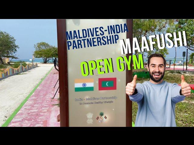 Exploring Maafushi Island in Maldives on Honeymoon