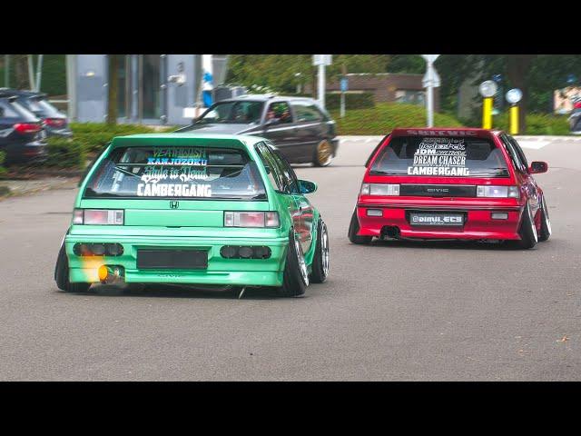 CLEAN Tuner Cars leaving a Carshow | Risenation All Stars 2024