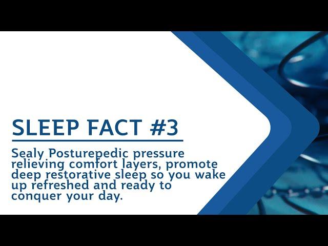 Experience Deep, Restorative Sleep with Sealy Posturepedic!