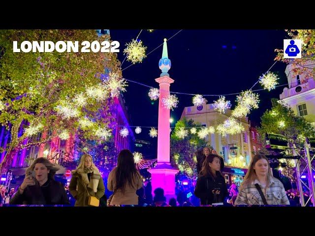 LONDON CHRISTMAS LIGHTS 2022  Switch on Seven Dials, Neal’s Yard to Covent Garden