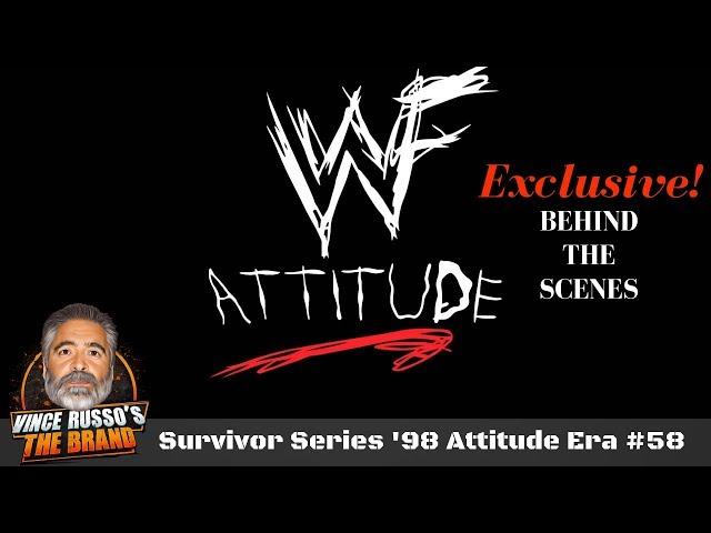 WWE Attitude Era (WWF) w/ Vince Russo Archive: EPISODE #58 Survivor Series 1998