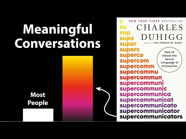 SUPERCOMMUNICATORS by Charles Duhigg | Core Message