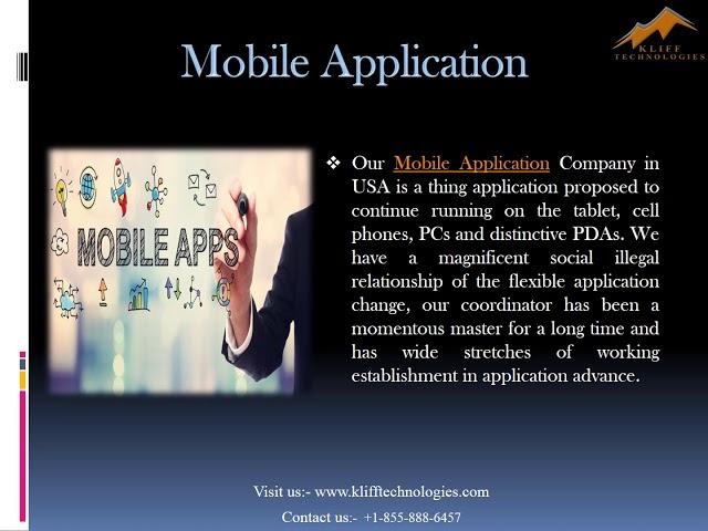 Mobile application development company in USA