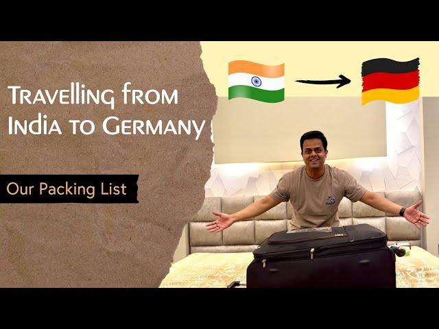 India to Germany Packing list | Moving to Germany | Things to bring | India vs Germany Price | 4K