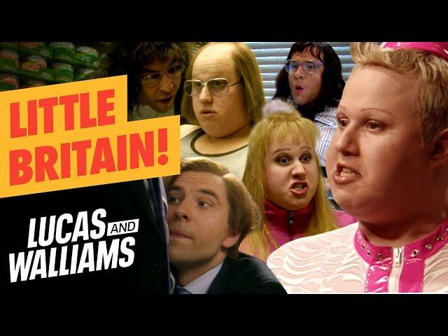 LIVE!  Little Britain WATCHATHON | Lucas and Walliams