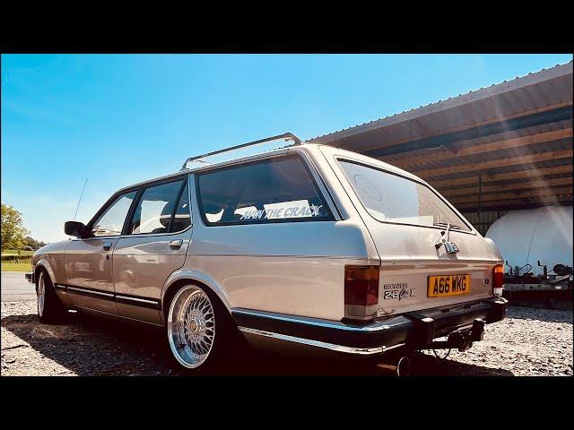 Mk2 Granada 2.8 Ghia X walk round live at Avin The Crack HQ!