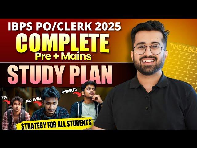 IBPS PO & Clerk 2025 Strategy | Pre + Mains | For New, Mid-Level & Advanced Students | Aashish Arora
