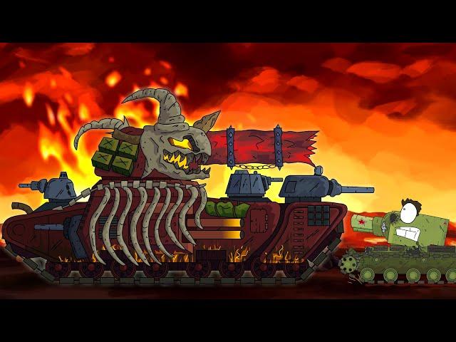 WE WERE ATTACKED BY LEVIATHAN'S STEEL DEMON - PATUN - Cartoons about tanks