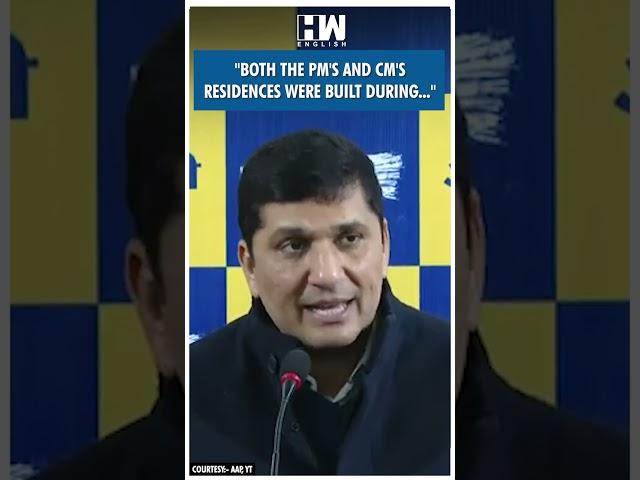#Shorts | "Both the PM's and CM's residences were.." | Delhi Assembly Elections | AAP BJP | Atishi
