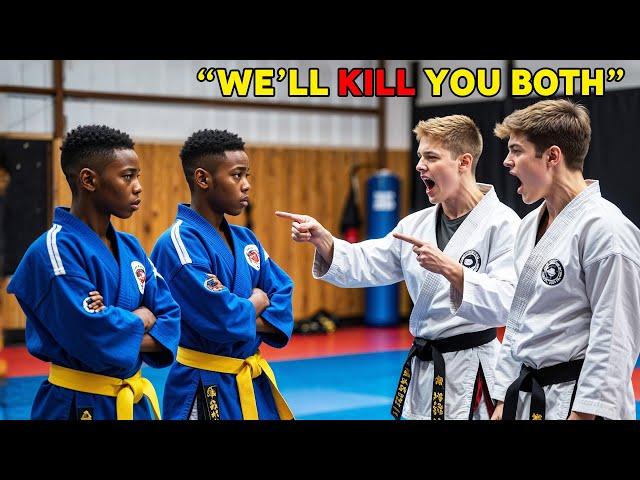 Black Twins Threatened At Karate Class By Black Belts, Unaware They Are Relentless Fighters