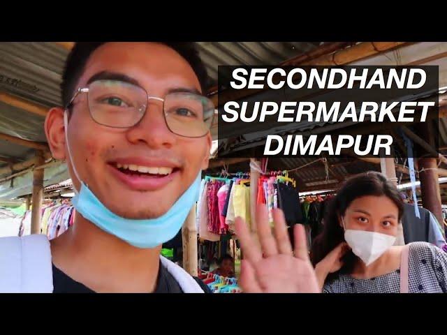 Secondhand shopping in Supermarket, Dimapur