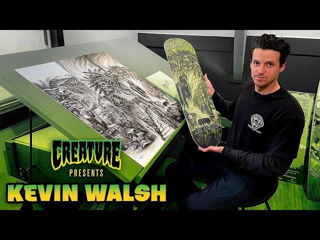 The Artist Behind your Favorite Creature Graphics | Kevin Walsh Retrospective