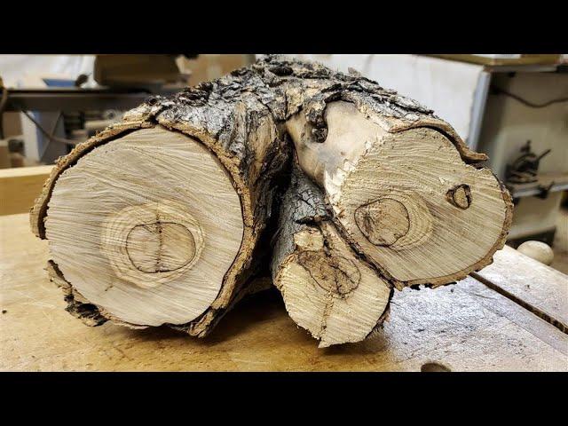 See The Beauty Inside This Log! - Wood Turning