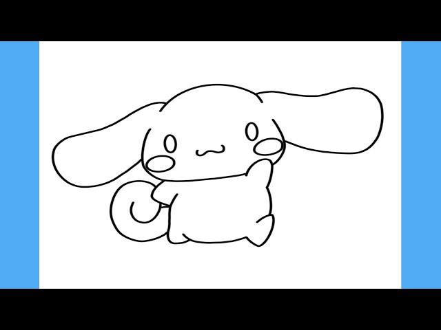 COMO DESENHAR CINNAMOROLL - HELLO KITTY - SANRIO