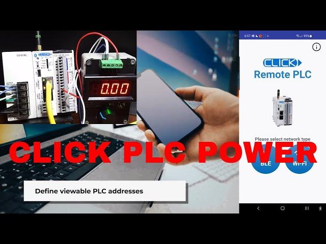 New Click PLC Mobile App - Remote Control at Your Fingertips