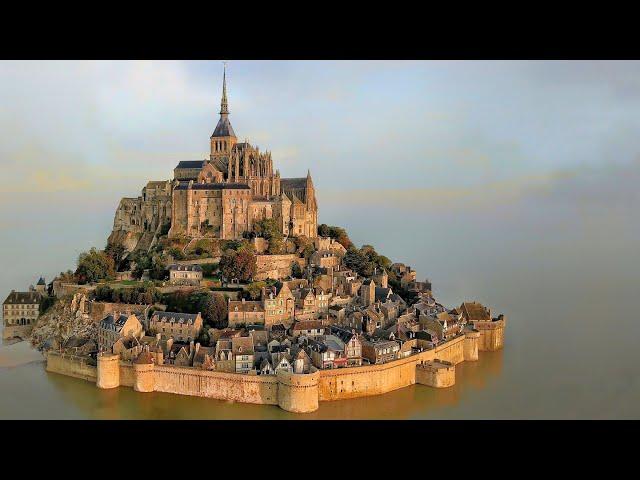 INSIDE MONT SAINT MICHEL Medieval Village Normandy France