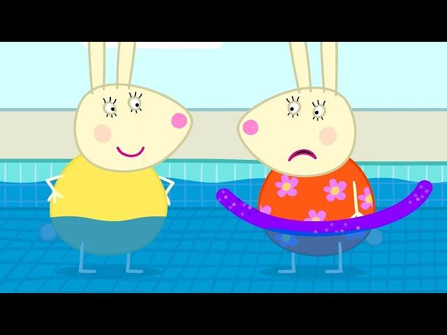 Peppa Pigs Swimming Day  ‍️ Adventures With Peppa Pig