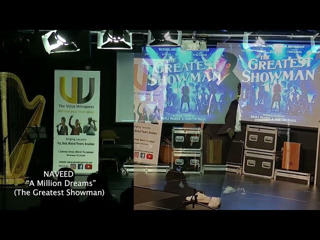 A Million Dreams - A Cover by Naveed for the Voice Whisperer Singapore