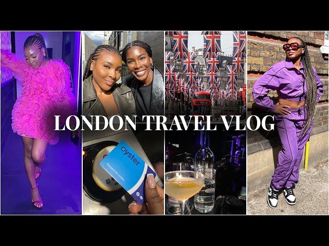 LONDON TRAVEL VLOG | BIRTHDAY CELEBRATION, THRIFT/ VINTAGE SHOPPING, NIGHT LIFE | KENSTHETIC