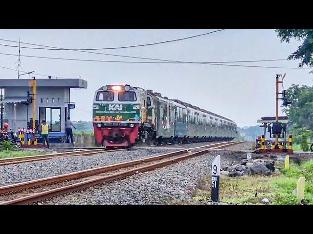 NGEBUT EDAN!! KOMPILASI KERETA API NGEBUT PARAH 120KM/H DI PULAU JAWA PART 17 | NO 1 RAJANYA KERETA!