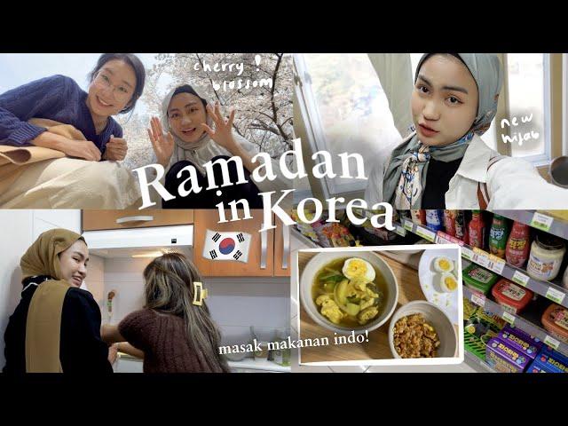 MINGGU PERTAMA PUASA! Buka Puasa Bareng Temen2, Masak Makanan Indo, etc. | Ramadan in Korea