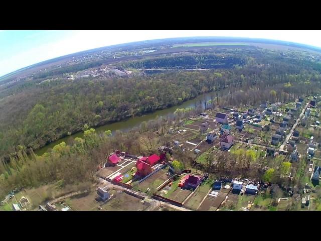 Белая Церковь с высоты, аэродром Гаёк, дачи