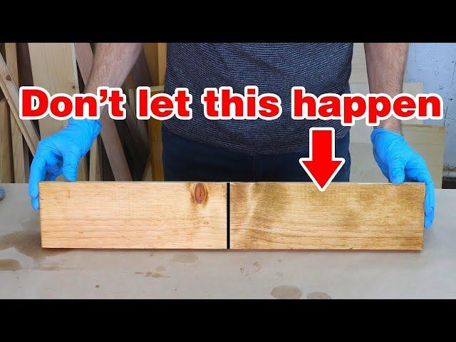 Biggest wood staining mistakes and misconceptions | Wood staining BASICS