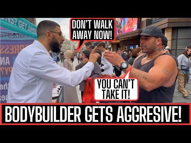 TATTOOED G4NGSTA INTER0GATES MUSLIM PREACHER