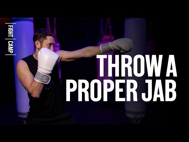 Step By Step Guide To Throwing The Jab | Boxing Training