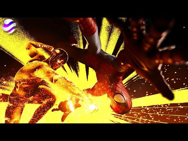 Molten Man vs Spider-Man in EPIC Battle (Audio Drama Pt. 3)