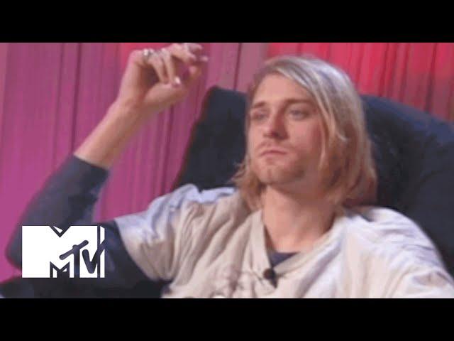 Kurt Cobain Talks Music Videos, His Stomach & Frances Bean | MTV News