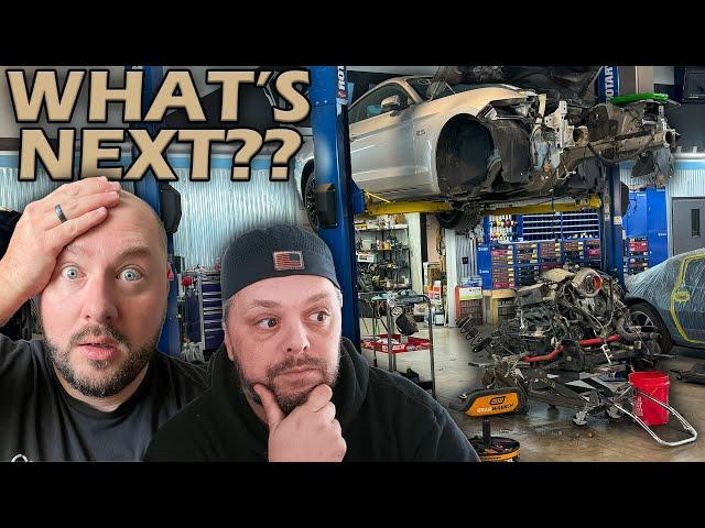 Burnt Supercharged Mustang Update - New Overland Project?  - Shifting Lanes Garage Podcast