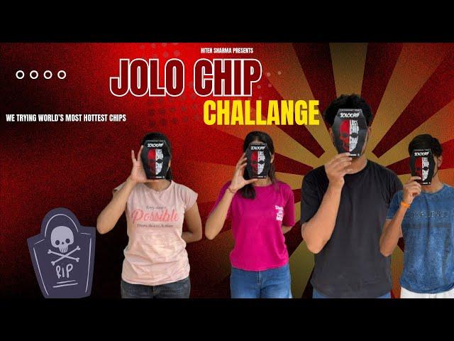 " Surviving the Jolo Chip Challenge: Can I Handle the Heat || Hiten Sharma