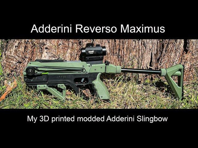 Adderini Reverso Maximus - modded Adderini Slingbow Pistol