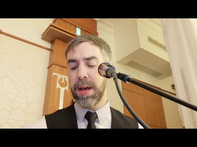 You & Me (Lifehouse) - cover by Barry Hughes Wedding Singer Éire