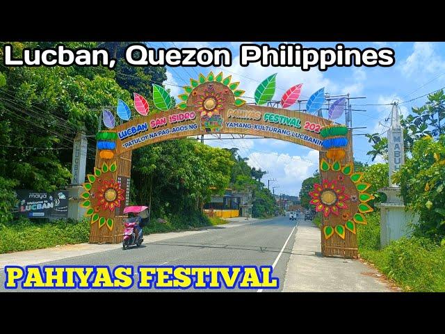 Tara at Pasyalan natin ang Ganda ng Lucban Quezon at makita ang Pahiyas Festival Arch