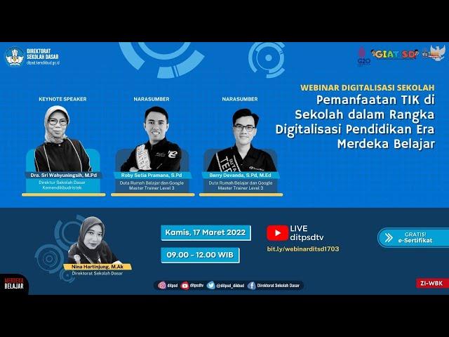 Pemanfaatan TIK di Sekolah dalam Rangka Digitalisasi Pendidikan Era Merdeka Belajar