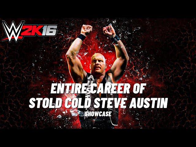 STONE COLD STEVE AUSTIN SHOWCASE - WWE 2K16 | PS5