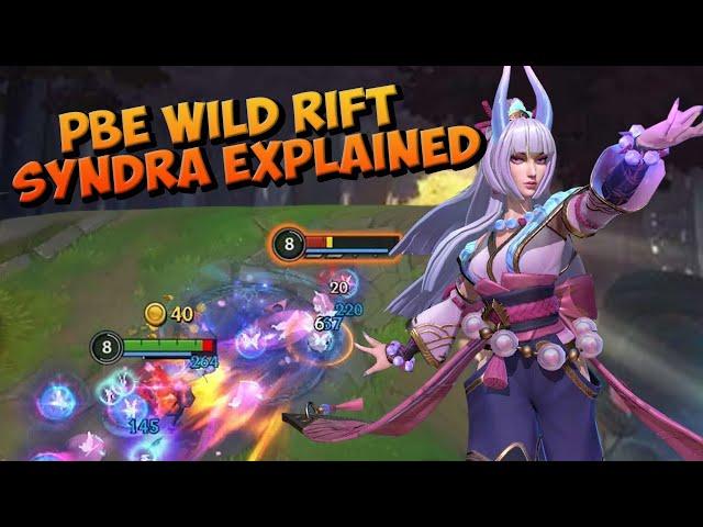 WILD RIFT SYNDRA - SKILL AND COMBO EXPLANATION