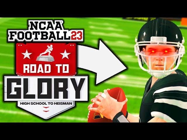 The MOST UNIQUE NCAA Football 23 Road To Glory EVER (Ep. 1)