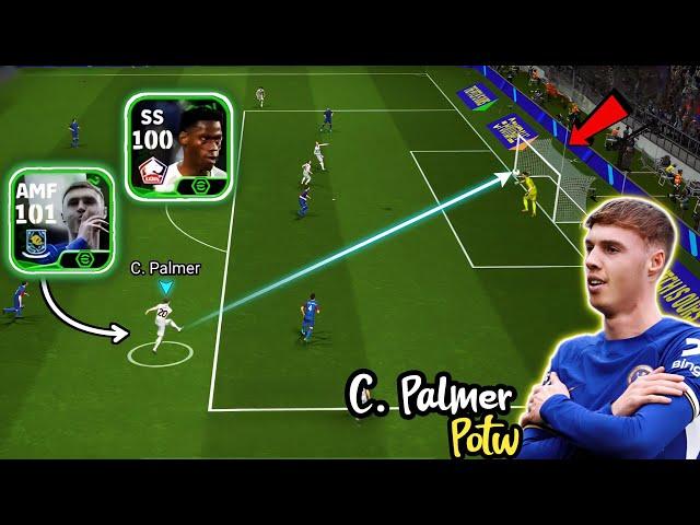 C. Palmer Potw Booster 101 + 100 J. David = ?  || efootball 2025