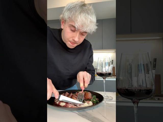 Logan’s Friday night in duck dinner 