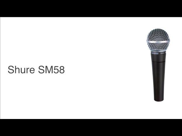 Shure SM58 - Big Mic Shootout by Dale Campbell