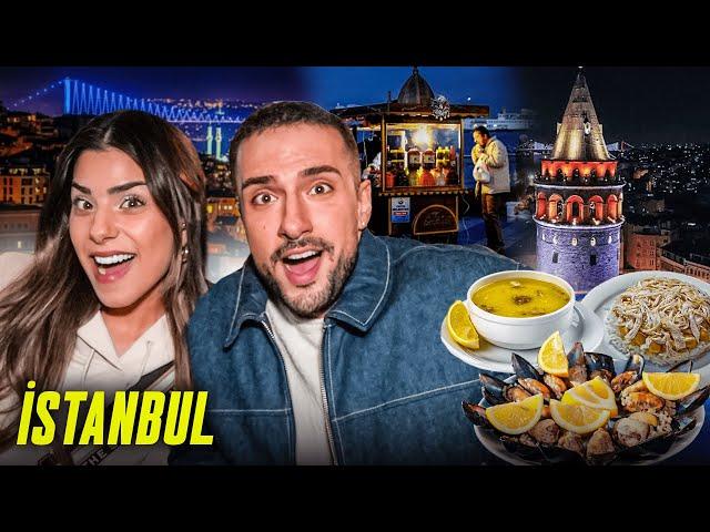 İSTANBUL GECE SOKAK LEZZETLERİ VLOG !