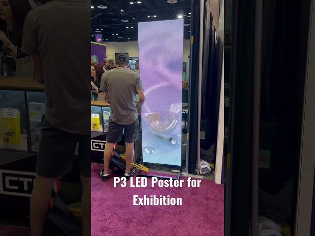 NSELED LED POSTER for Exhibition performance #nseled #nseledcloud