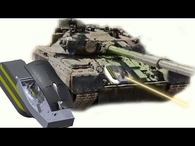 M1A2 Abrams vs T-80U | M829A2 | Armor Penetration Simulation