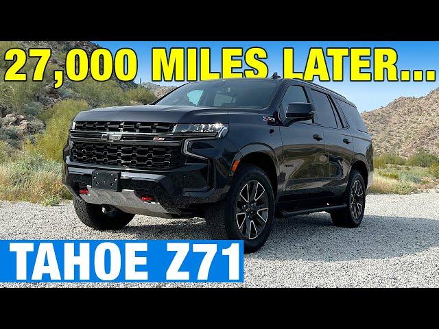 27,000 Miles in Our 2022 Chevy Tahoe Z71 | Long-Term Test Update | Likes, Dislikes & More